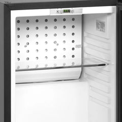 Tefcold TM35GC Black Double Glass Door Mini Bar Fridge – 35L Capacity